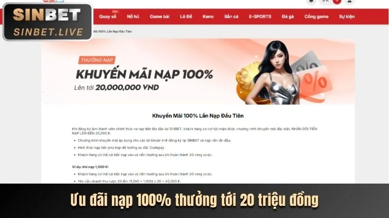 Truy cập trang chủ OKFUN chính thức để bắt đầu đăng ký